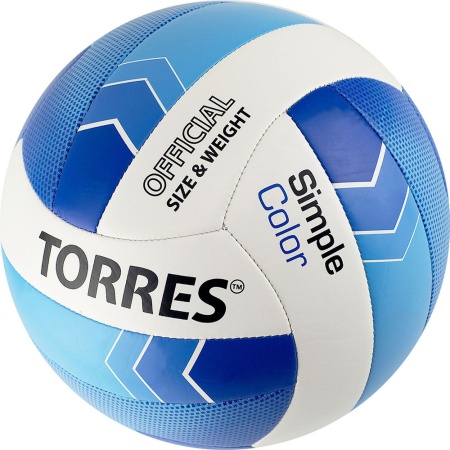Купить Мяч волейбольный Torres Simple Color любительский р.5 в Кадникове 